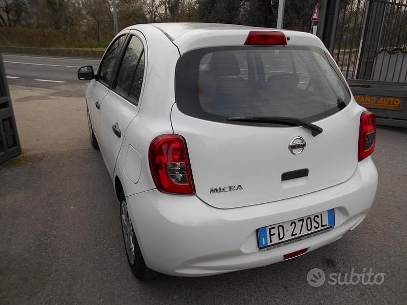 Usata Nissan Micra Comfort 80 CV (58 kW) 2016 Bianco Utilitaria