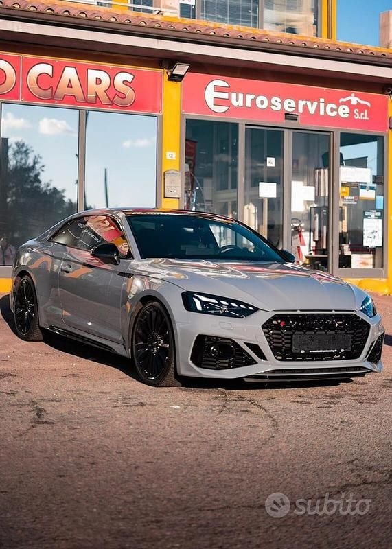 Usata Audi RS5 Design 450 CV (330 kW) 2023 Grigio Coupé