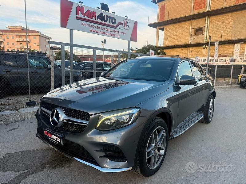 Usata Mercedes GLC250 Premium 204 CV (150 kW) 2017 Grigio Coupé