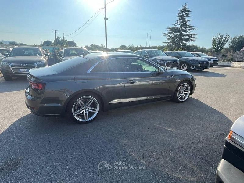 Usata Audi A5 190 CV (139 kW) 2018 Gray Coupé