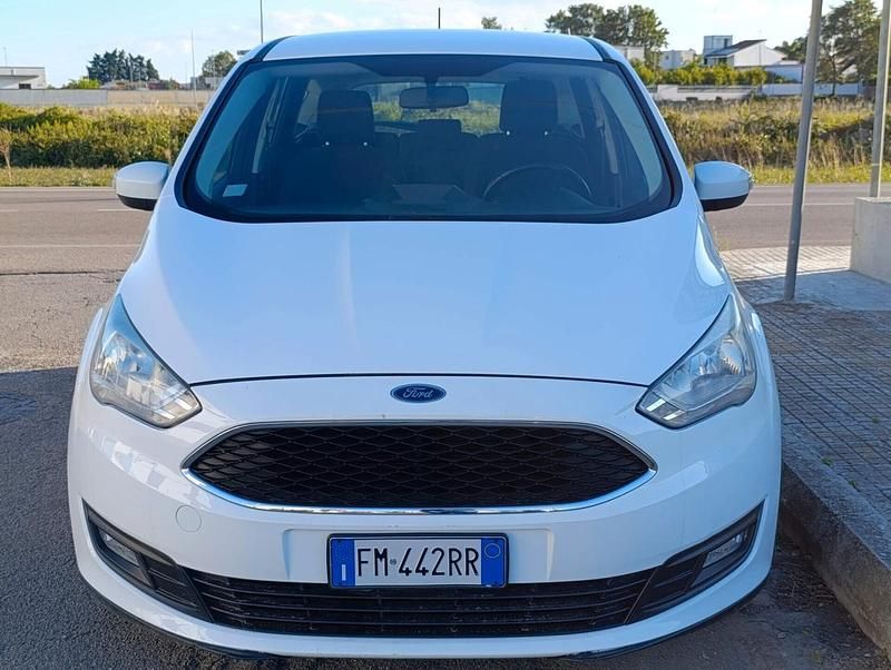 Usata Ford C-MAX Business Edition 120 CV (88 kW) 2018 Bianco Monovolume