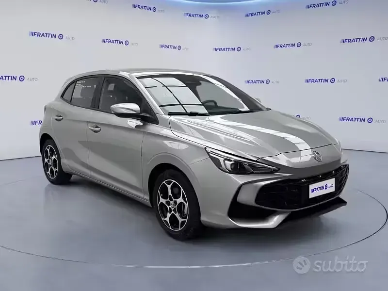 Usata MG MG3 Comfort 116 CV (85 kW) 2025 Grigio silver [mbc]  metalliz Utilitaria