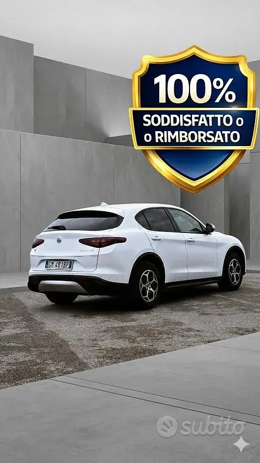 Usata Alfa Romeo Stelvio 190 CV (139 kW) 2022 Bianco SUV