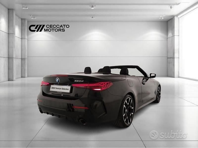 Usata BMW 420 M Sport 190 CV (139 kW) 2025 Nero Cabrio