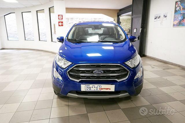 Usata Ford Ecosport Titanium 125 CV (91 kW) 2018 Blu SUV