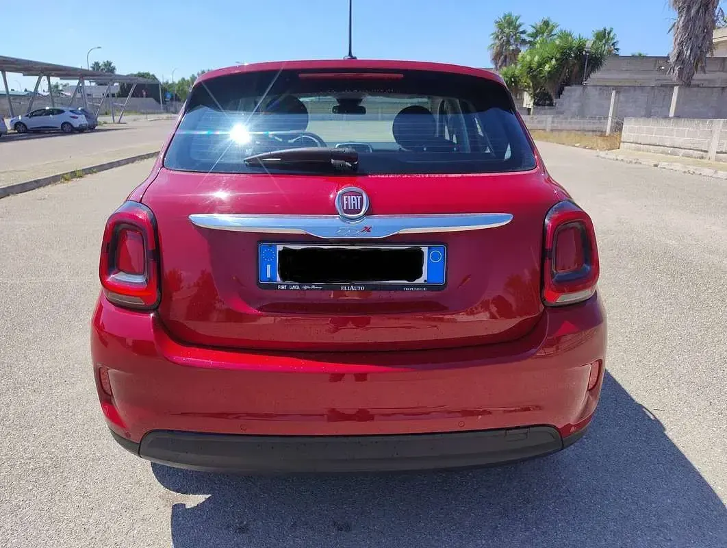 Usata Fiat 500X Lounge 120 CV (88 kW) 2019 Rosso SUV