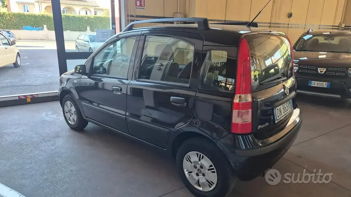 Usata Fiat Panda Dynamic 54 CV (39 kW) 2008 Nero Utilitaria