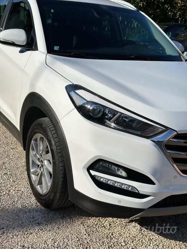 Usata Hyundai Tucson 116 CV (85 kW) 2016 Bianco SUV