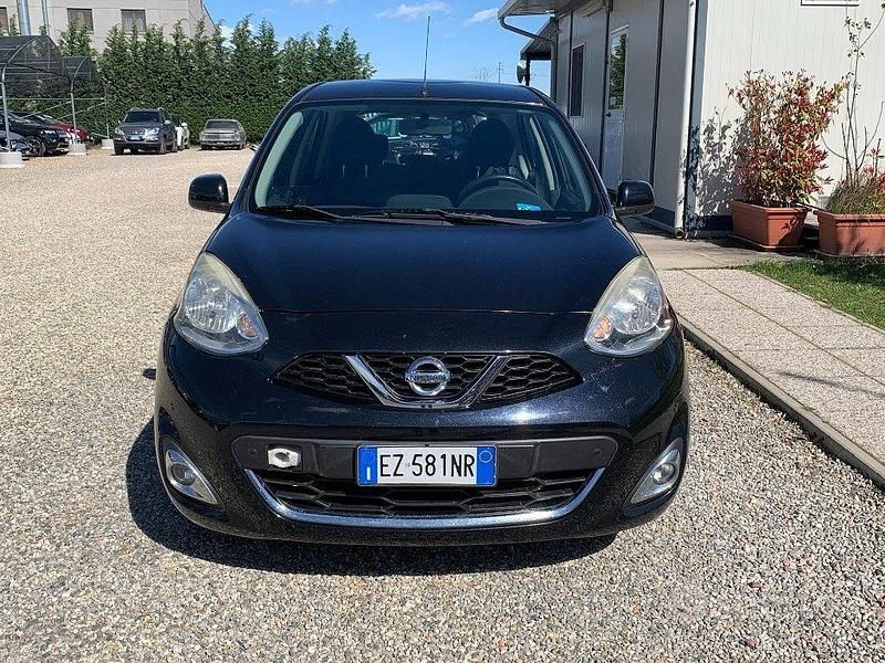 Usata Nissan Micra Visia 80 CV (58 kW) 2015 Nero Utilitaria
