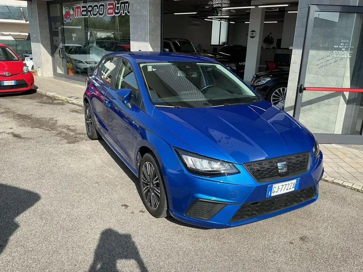 Usata Seat Ibiza Style 80 CV (58 kW) 2022 Blu Utilitaria