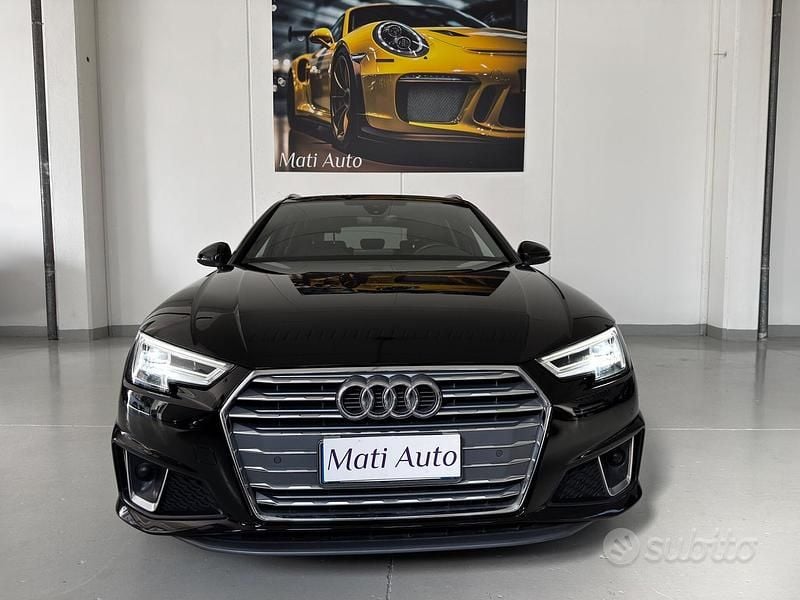 Usata Audi A4 S-Line 150 CV (110 kW) 2019 Nero Station wagon