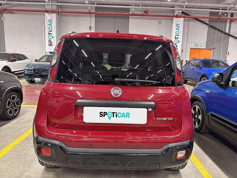 Usata Fiat Panda S 69 CV (50 kW) 2025 Rosso Utilitaria