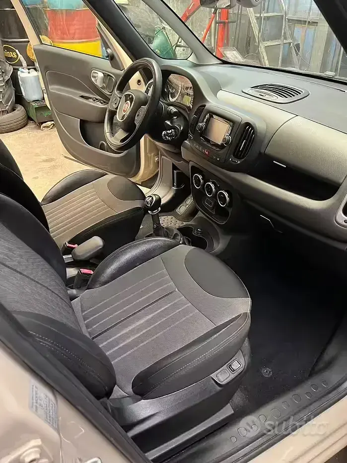 Usata Fiat 500L 95 CV (69 kW) 2016 Marrone Monovolume