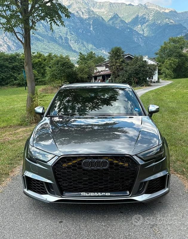 Usata Audi A3 S-Line 184 CV (135 kW) 2016 Grigio Berlina