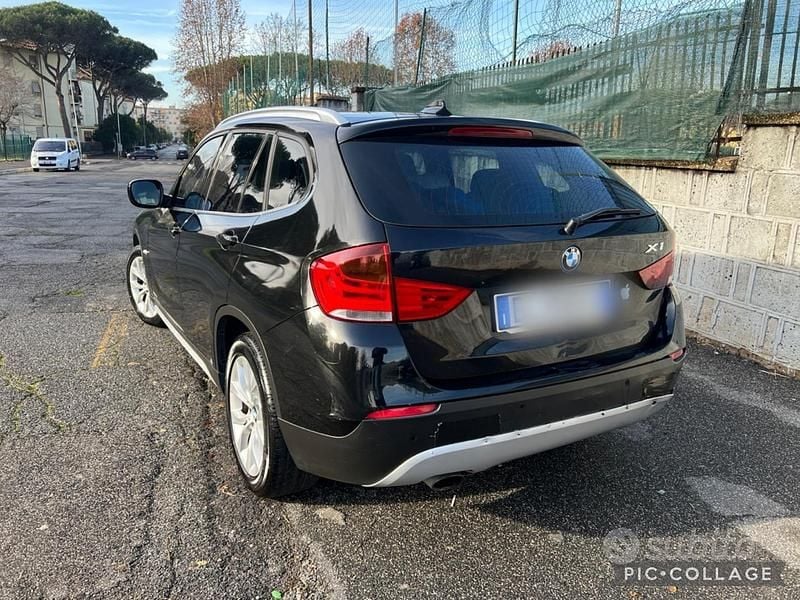 Usata BMW X1 143 CV (105 kW) 2012 Nero SUV