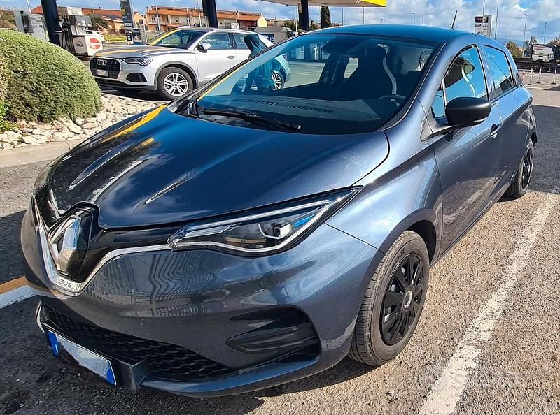Usata Renault Zoe Life 80 kW (109 CV) 2021 Grigio Utilitaria