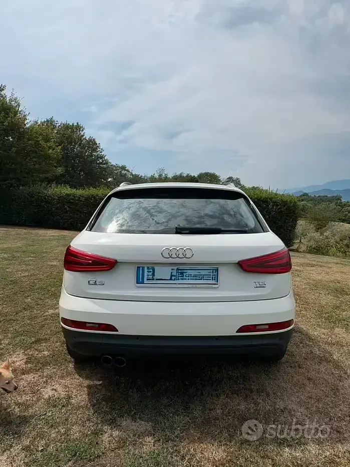 Usata Audi Q3 177 CV (130 kW) 2013 Bianco SUV