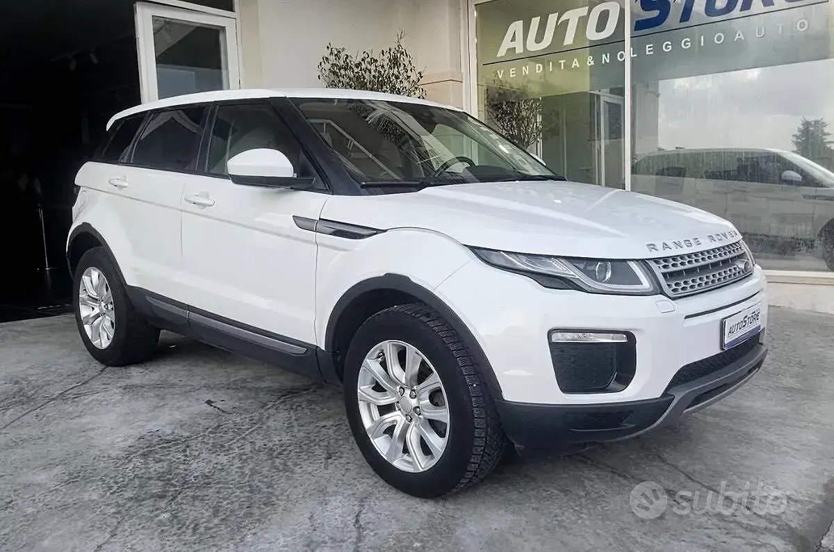 Usata Land Rover Range Rover evoque SE 2018 Bianco SUV