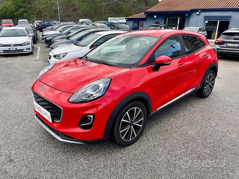 Usata Ford Puma Titanium 120 CV (88 kW) 2020 Rosso Berlina