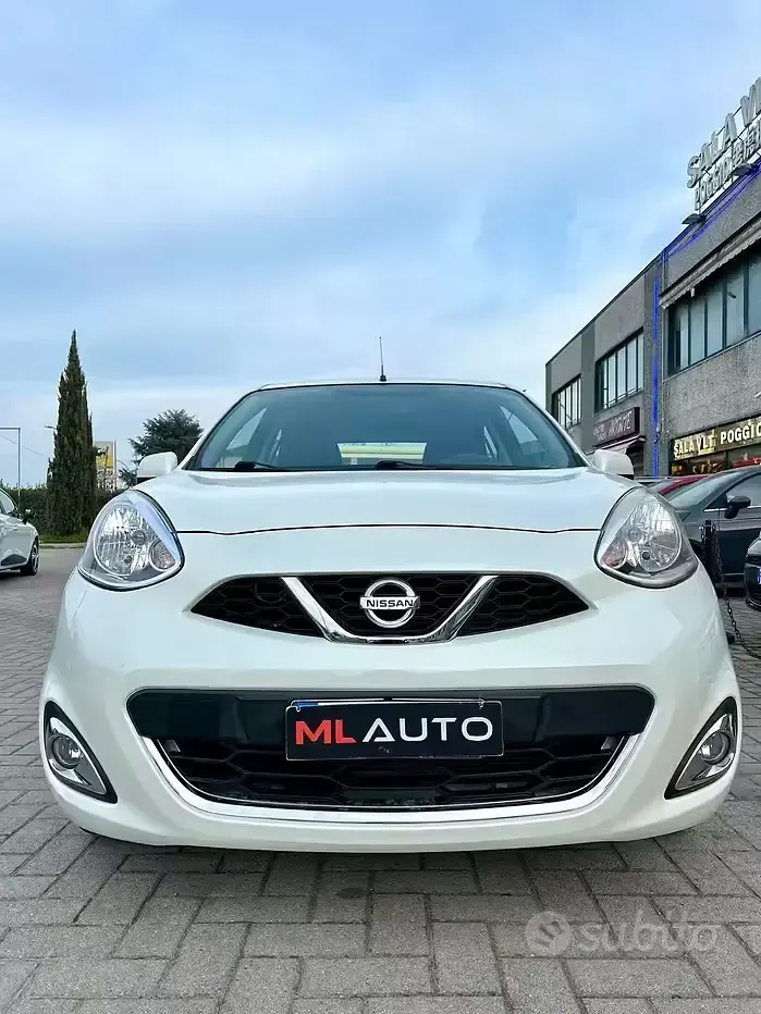 Usata Nissan Micra Acenta 80 CV (58 kW) 2017 Bianco Utilitaria