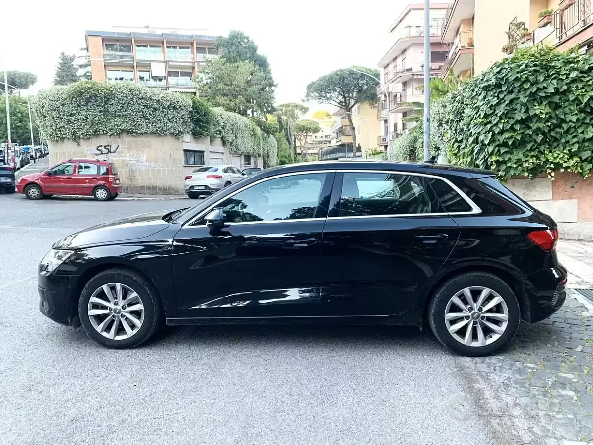 Usata Audi A3 116 CV (85 kW) 2020 Nero Berlina