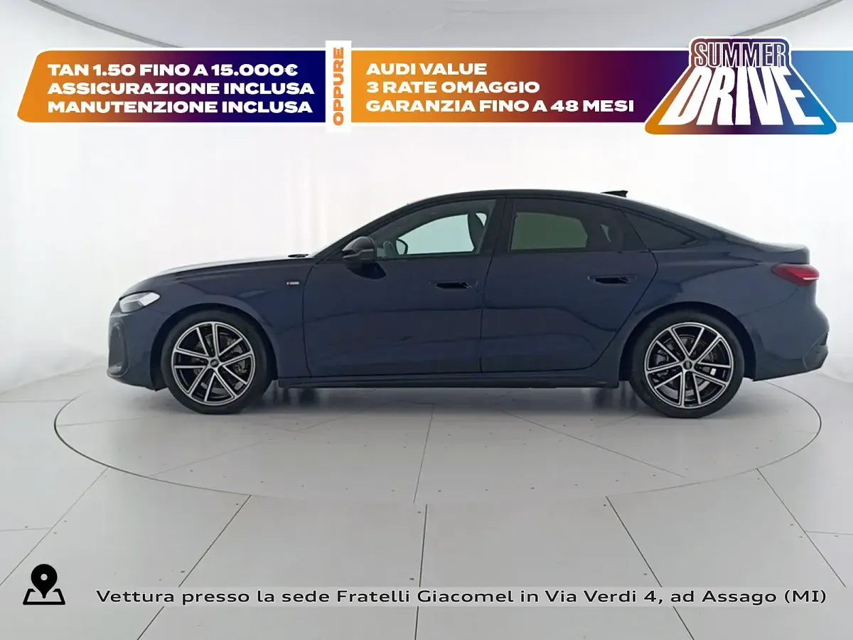Usata Audi A5 S-Line 204 CV (150 kW) 2025 Blu firmamento metallizzato Berlina