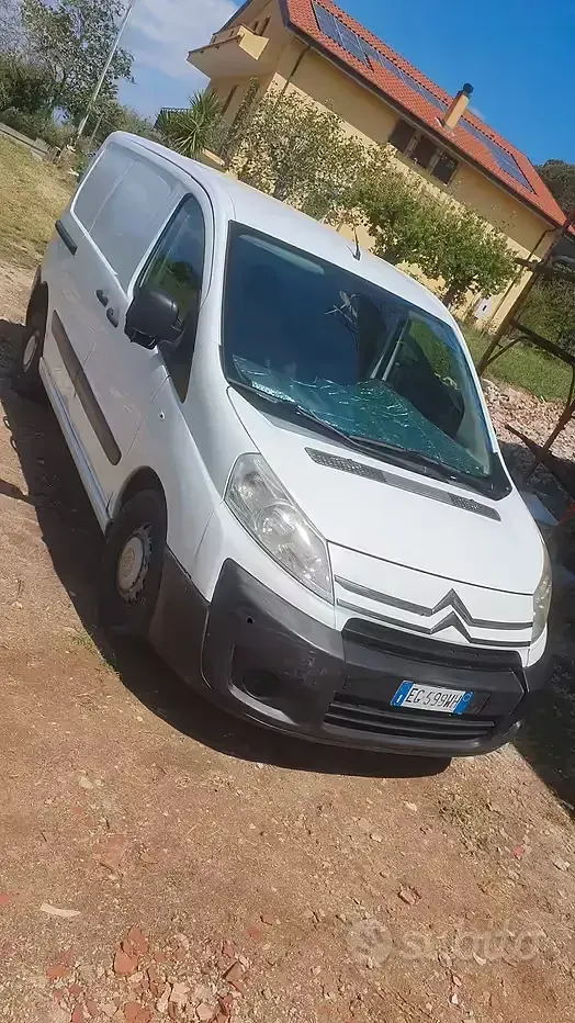 Usata Citroën Jumpy 120 CV (88 kW) 2011 Bianco Monovolume