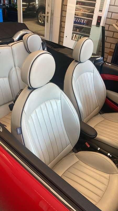 Usata Mini John Cooper Works Cabriolet 211 CV (155 kW) 2010 Rosso Cabrio