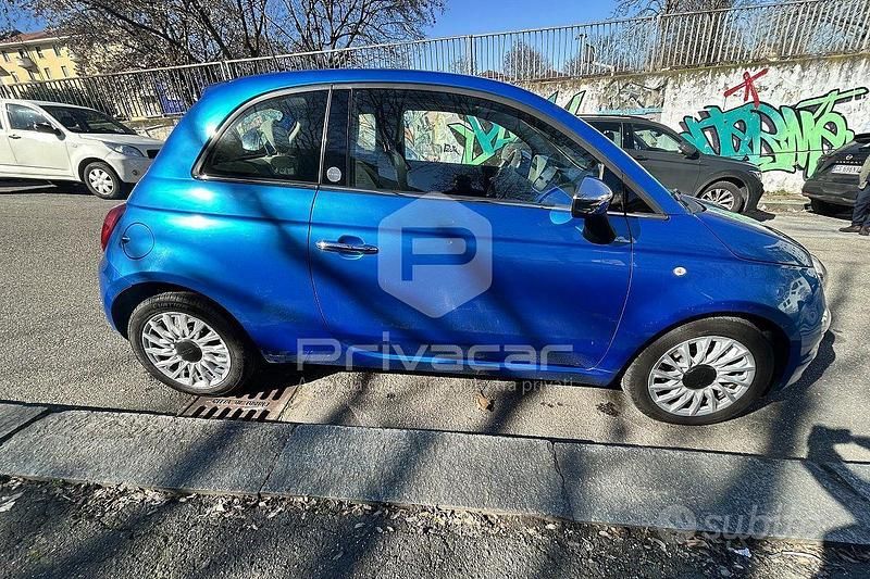 Usata Fiat 500 Mirror 69 CV (50 kW) 2018 Blu Utilitaria