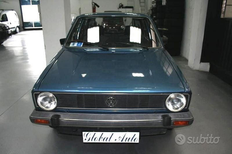 Usata VW Golf I 54 CV (39 kW) 1982 Blu Utilitaria