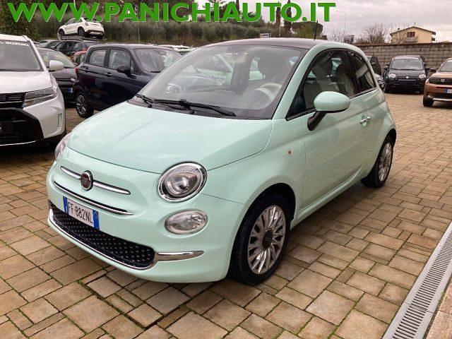 Usata Fiat 500 Lounge 69 CV (50 kW) 2017 Verde Utilitaria