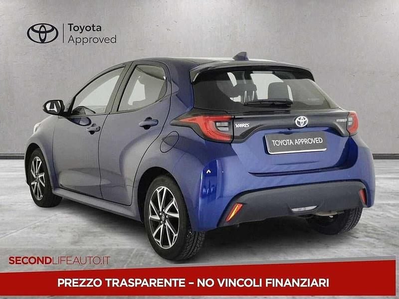 Usata Toyota Yaris Trend 116 CV (85 kW) 2022 Blu Utilitaria