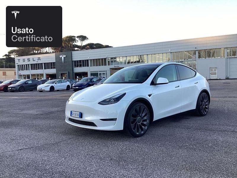 Usata Tesla Model Y Performance 392 kW (533 CV) 2023 Pearl white multicoat SUV