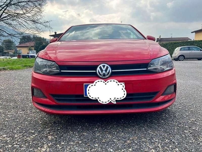 Usata VW Polo Comfortline 65 CV (47 kW) 2018 Rosso Utilitaria