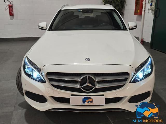 Usata Mercedes C200 2017 Bianco Station wagon