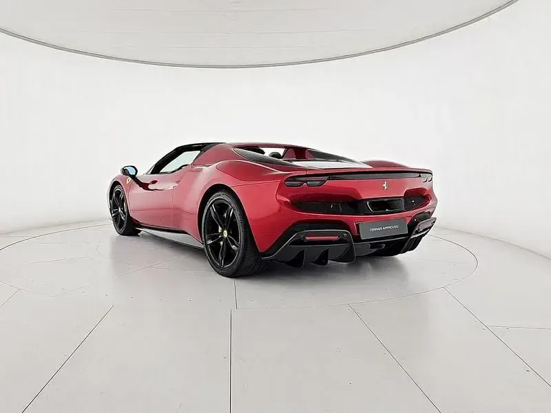 Nuova Ferrari 296 663 CV (487 kW) 2025 Rosso imola Cabrio