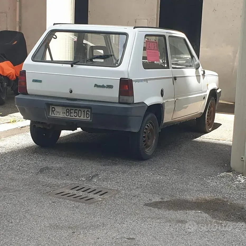 Usata Fiat Panda 1992 Bianco Berlina