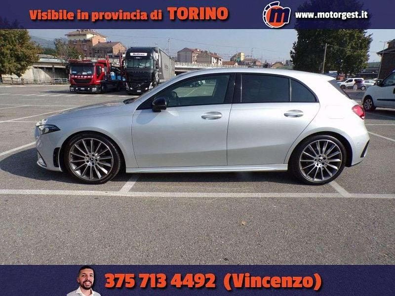 Usata Mercedes A180 Premium 116 CV (85 kW) 2019 Grigio Berlina