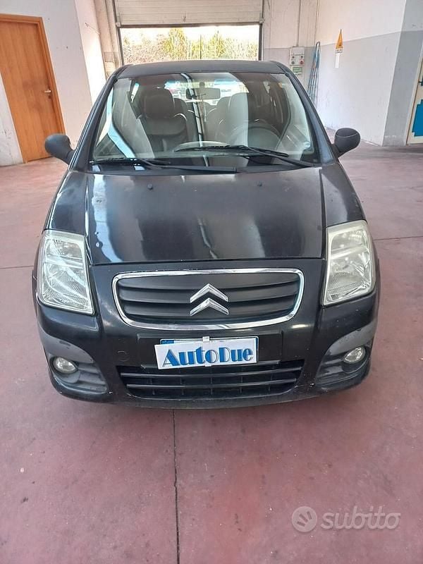 Usata Citroën C2 VTR Sport 70 CV (51 kW) 2008 Nero Utilitaria