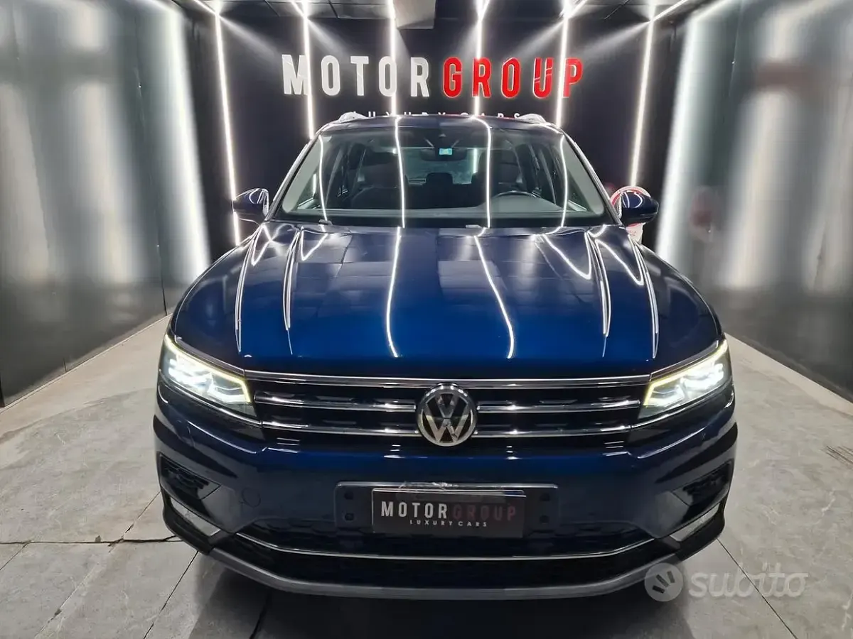 Usata VW Tiguan Business 150 CV (110 kW) 2016 Bluazzurro SUV