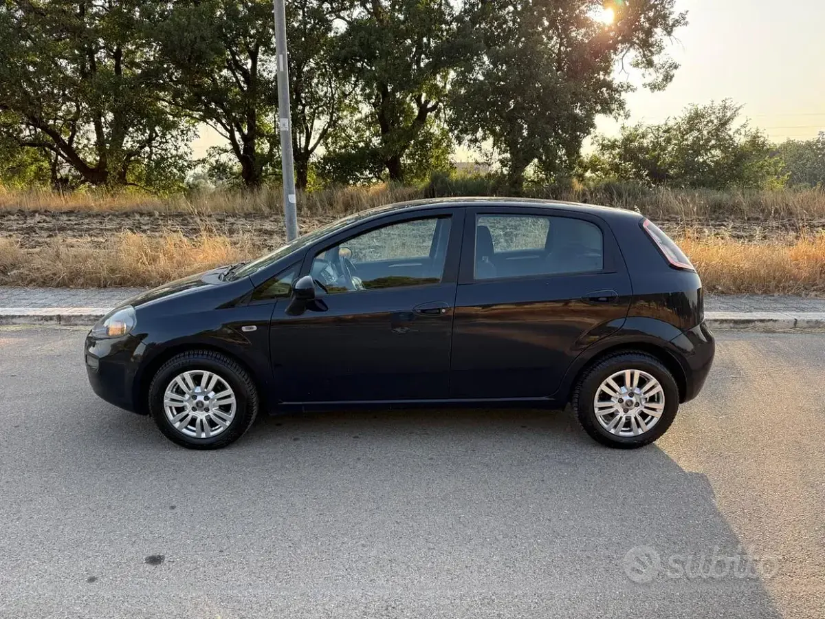 Usata Fiat Punto Street 77 CV (56 kW) 2014 Blu Utilitaria