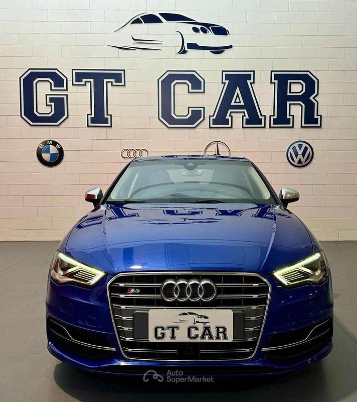 Usata Audi S3 Ambiente 299 CV (219 kW) 2016 Blu Berlina