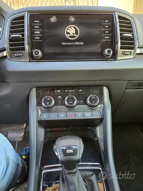 Usata Skoda Karoq Style 116 CV (85 kW) 2018 Bianco SUV