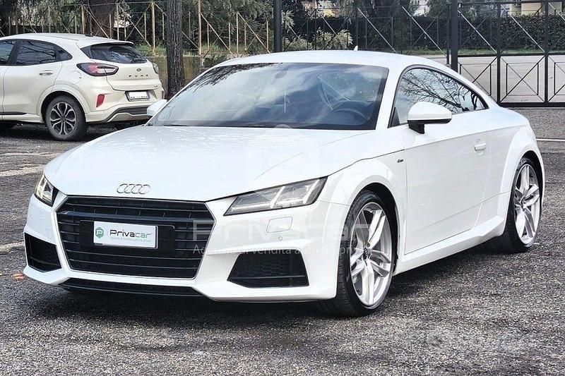 Usata Audi TT S-Line 180 CV (132 kW) 2017 Bianco Coupé
