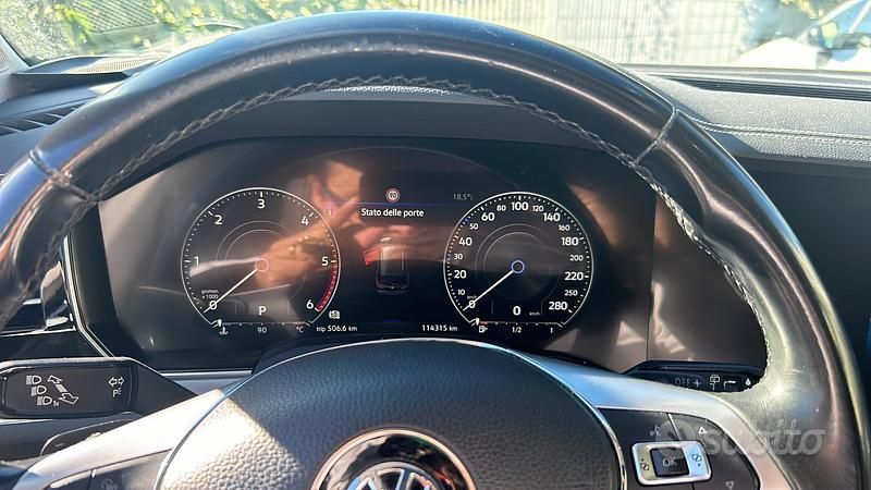 Usata VW Touareg Advance 231 CV (169 kW) 2019 Blu SUV