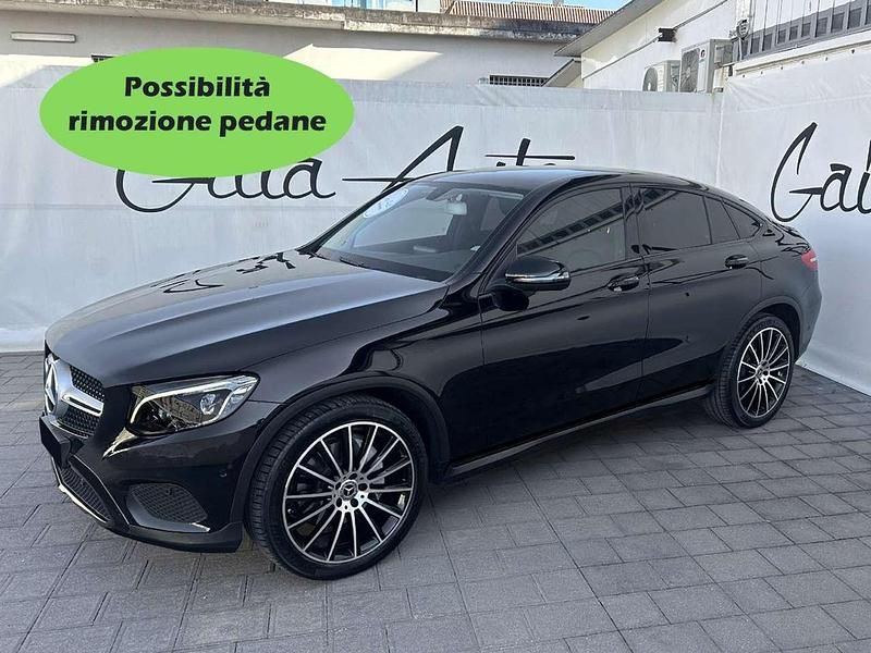 Usata Mercedes GLC220 AMG 211 CV (155 kW) 2017 Nero Coupé