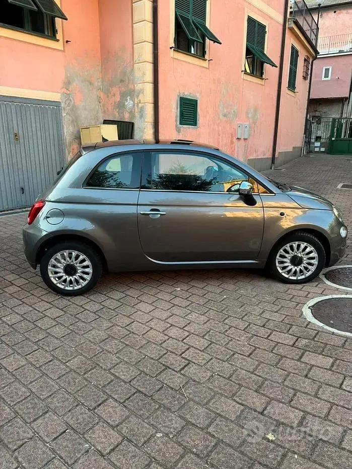 Usata Fiat 500 Lounge 69 CV (50 kW) 2017 Grigio Utilitaria