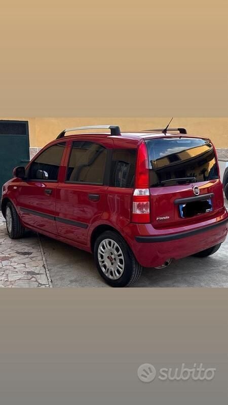 Usata Fiat Panda 54 CV (39 kW) 2009 Rosso Utilitaria