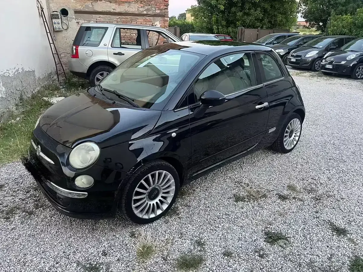 Usata Fiat 500 69 CV (50 kW) 2010 Nero Berlina