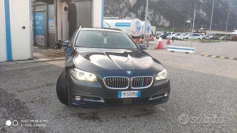 Usata BMW 520 190 CV (139 kW) 2015 Blu Station wagon